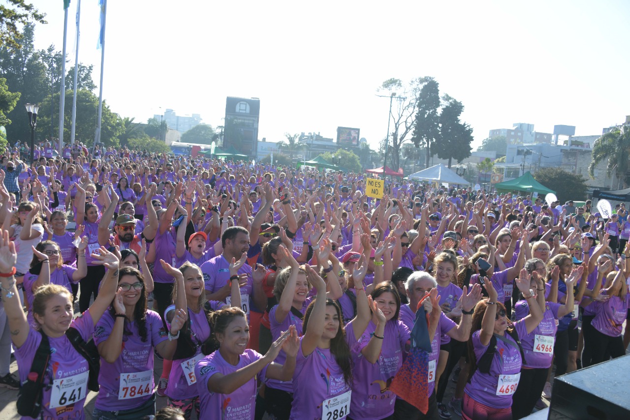 EXPECTATIVAS POR LA REALIZACIÓN DE LA 10° MARATÓN "POR MÁS DESRECHOS Y MÁS IGUALDAD"