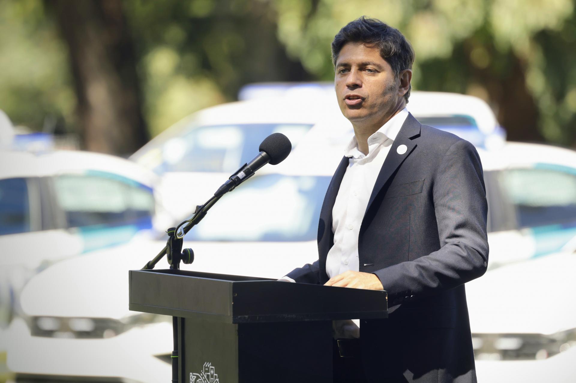 KICILLOF ANUNCIÓ UNA INVERSIÓN DE $170 MIL MILLONES EN SEGURIDAD